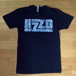 LIZZO Holographic Lizzo Logo Tee in Black
Size S
Like New Condition